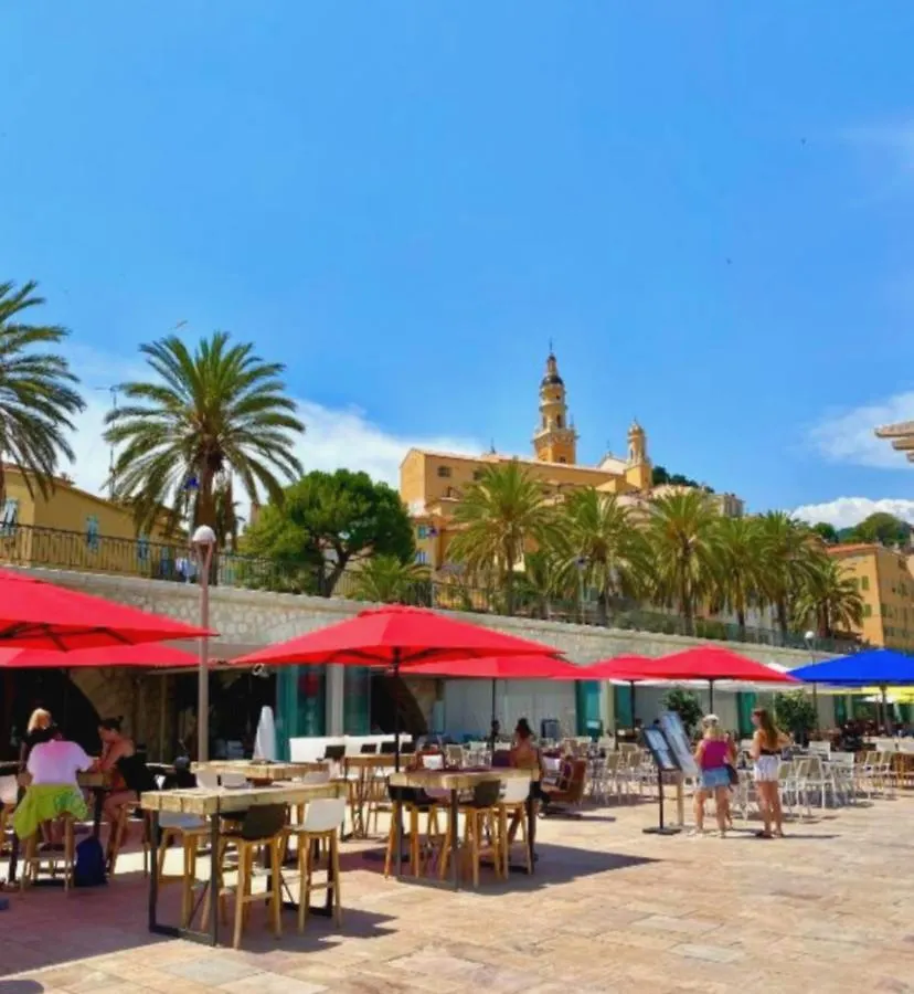 Menton, Centre Historique, Vue Mer France